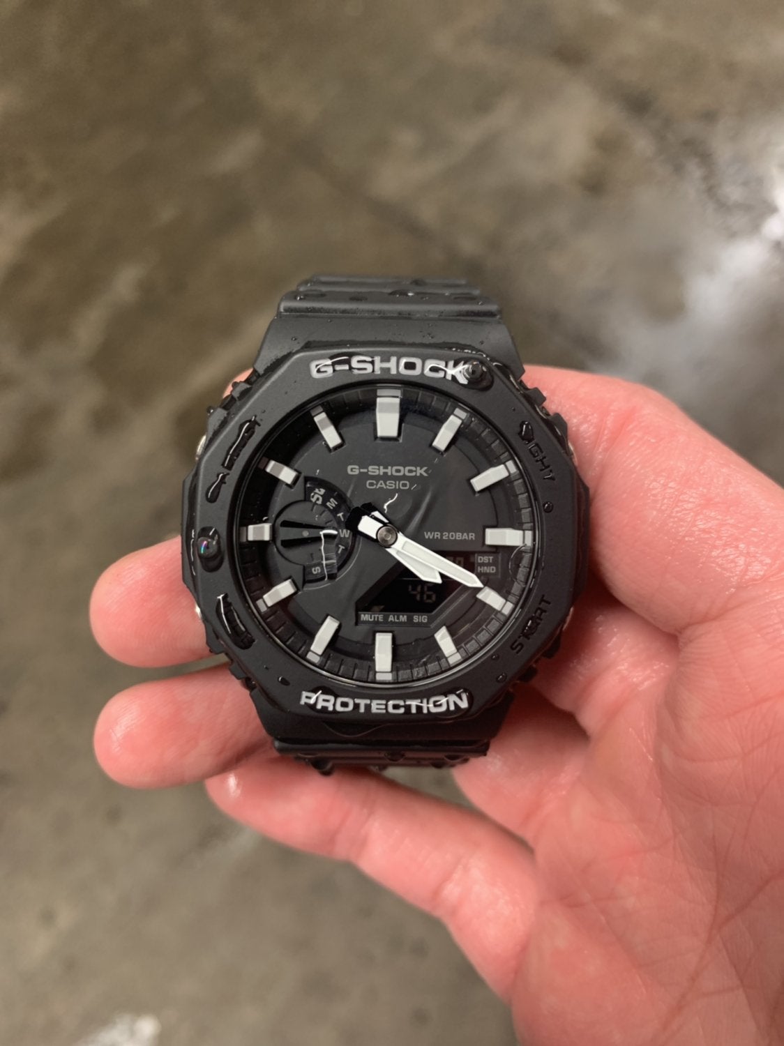 Orologio Multifunzione Casio G-Shock GA-2100-1AER - Oroshop