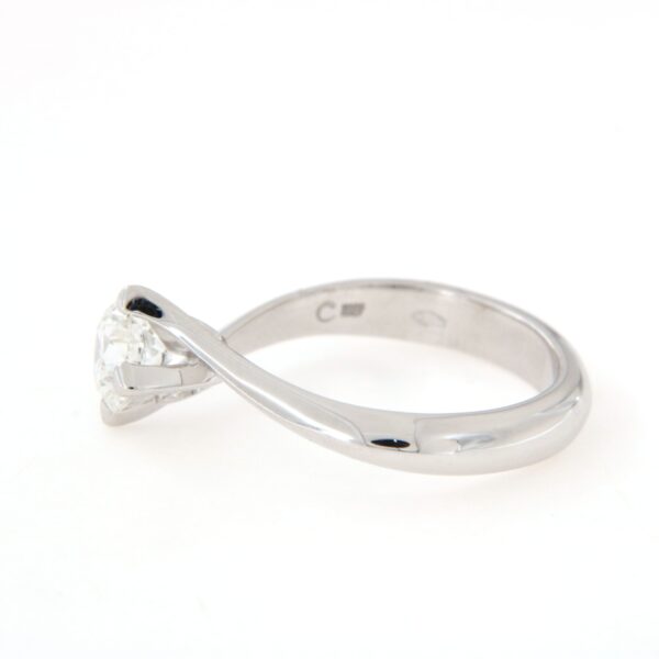 Anello Solitario Diamante Certificato IGI Crivelli - immagine 5