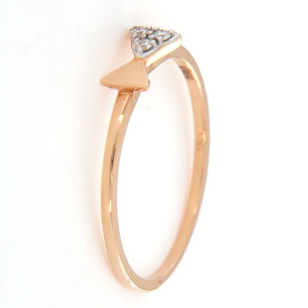 Anello in oro rosa 18 kt Papillon - immagine 8