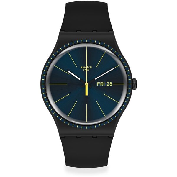 Orologio Swatch Gent Black Rails SUOB731