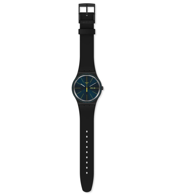 Orologio Swatch Gent Black Rails SUOB731 - immagine 4