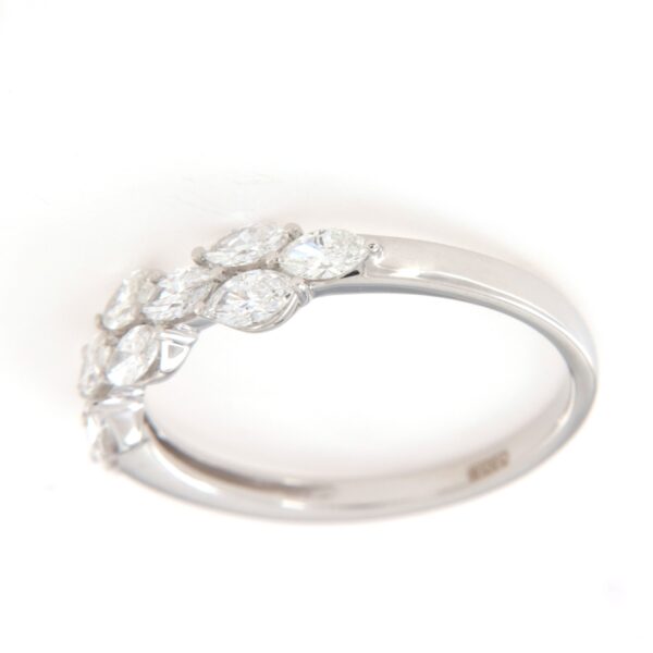 Anello Fedina Diamanti Navette Crivelli 370-XR7141 - immagine 6
