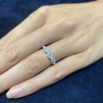 Anello Fedina Diamanti Navette Crivelli 370-XR7141 - immagine 3