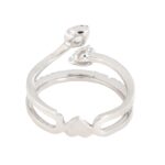 Anello 2 Giri Contrarié Oro Diamanti Crivelli - immagine 5