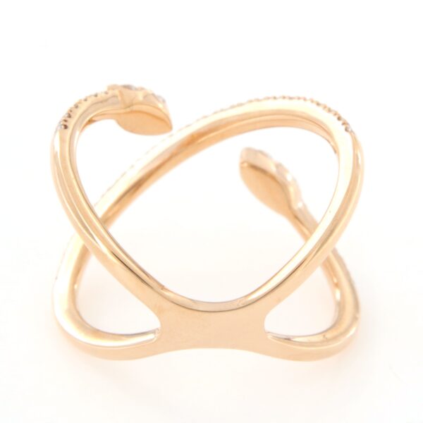 Anello Incrocio Diamanti Crivelli 234-5701-370 - immagine 8