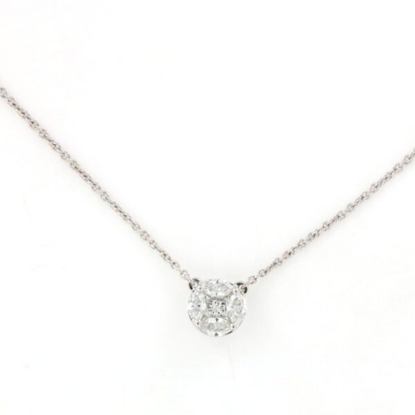 Collana Diamanti Navette Princess Crivelli