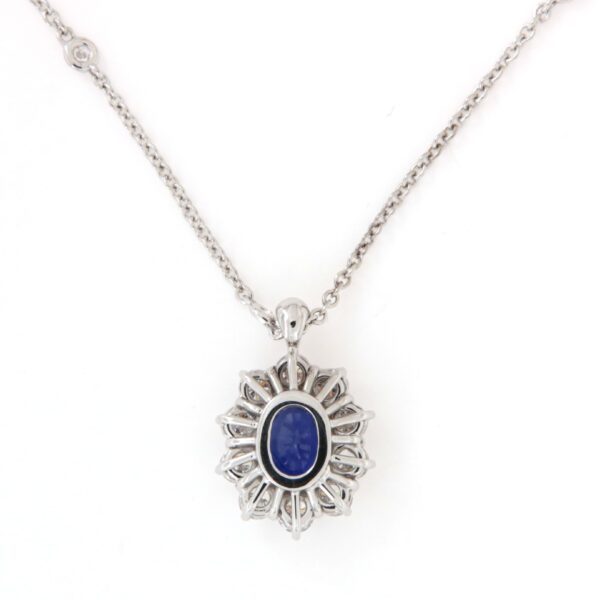 Collana Girogola Zaffiro Diamanti Crivelli 024-203 - immagine 2