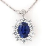 Collana Girogola Zaffiro Diamanti Crivelli 024-203 - immagine 4