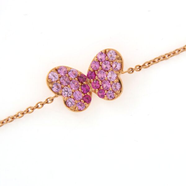 Bracciale Farfalla Zaffiri Rosa Crivelli 370-XB269 - immagine 3