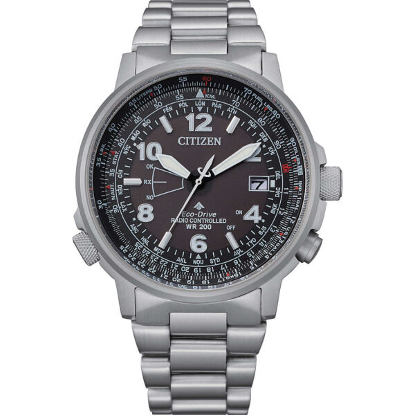 Orologio Radiocontrollato Pilot Citizen CB0240-88E