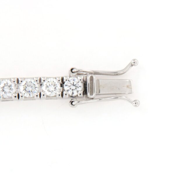 Bracciale Tennis Oro Bianco Diamanti Crivelli - immagine 3