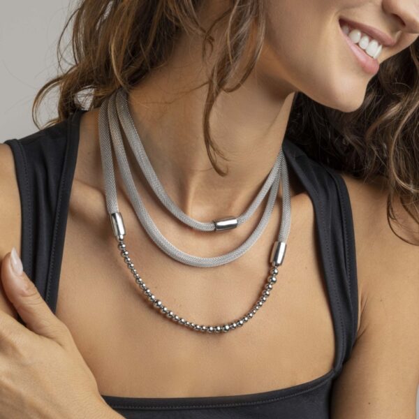 Collana 3 Pezzi Breil Magnetica System TJ2971 - immagine 4