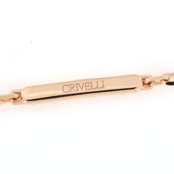 Collana Girogola Abbraccio Cuori Diamanti Crivelli - immagine 3