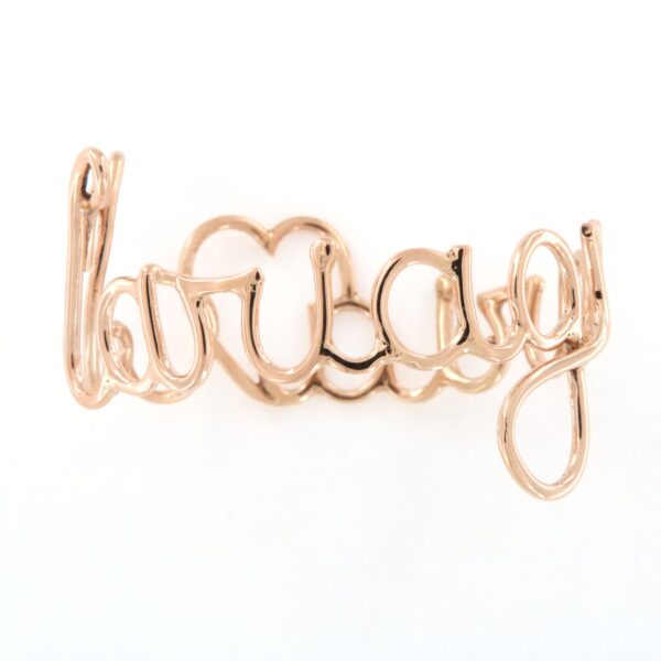 Bracciale Nome Personalizzato Argento Artigianale - immagine 5
