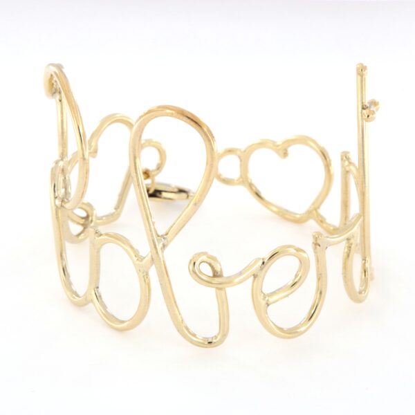 Bracciale Nome Personalizzato Argento Artigianale