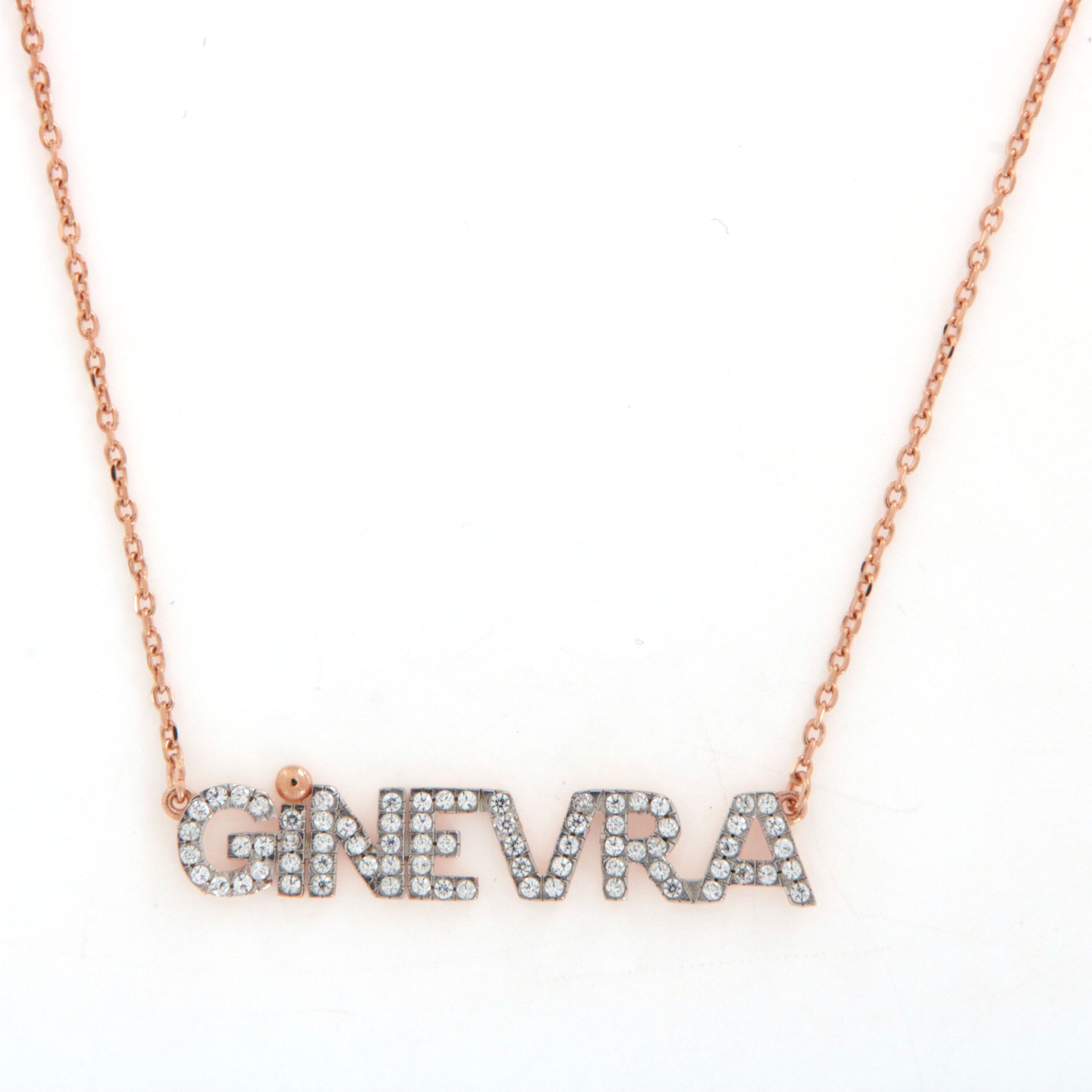 Collana Rue des Mille Nome Ginevra Personalizzato