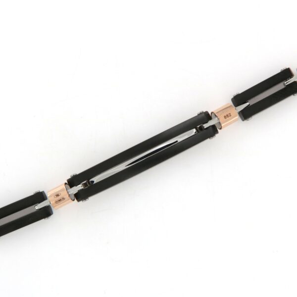 Bracciale in Oro e Ceramica Uomo Barakà - immagine 5