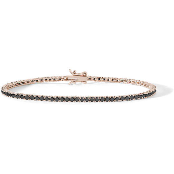 Bracciale Tennis Zirconi Neri Comete UBR901M19