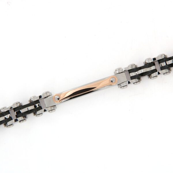 Bracciale Uomo Barakà Oro Acciaio BR25123 - immagine 4