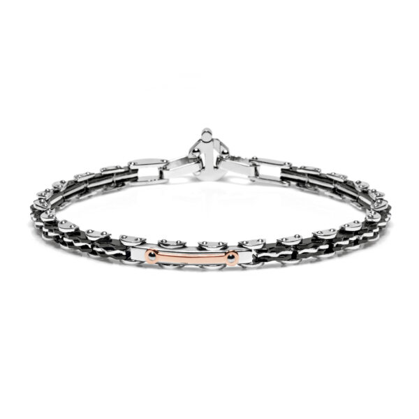 Bracciale Uomo Barakà Oro Acciaio BR25123