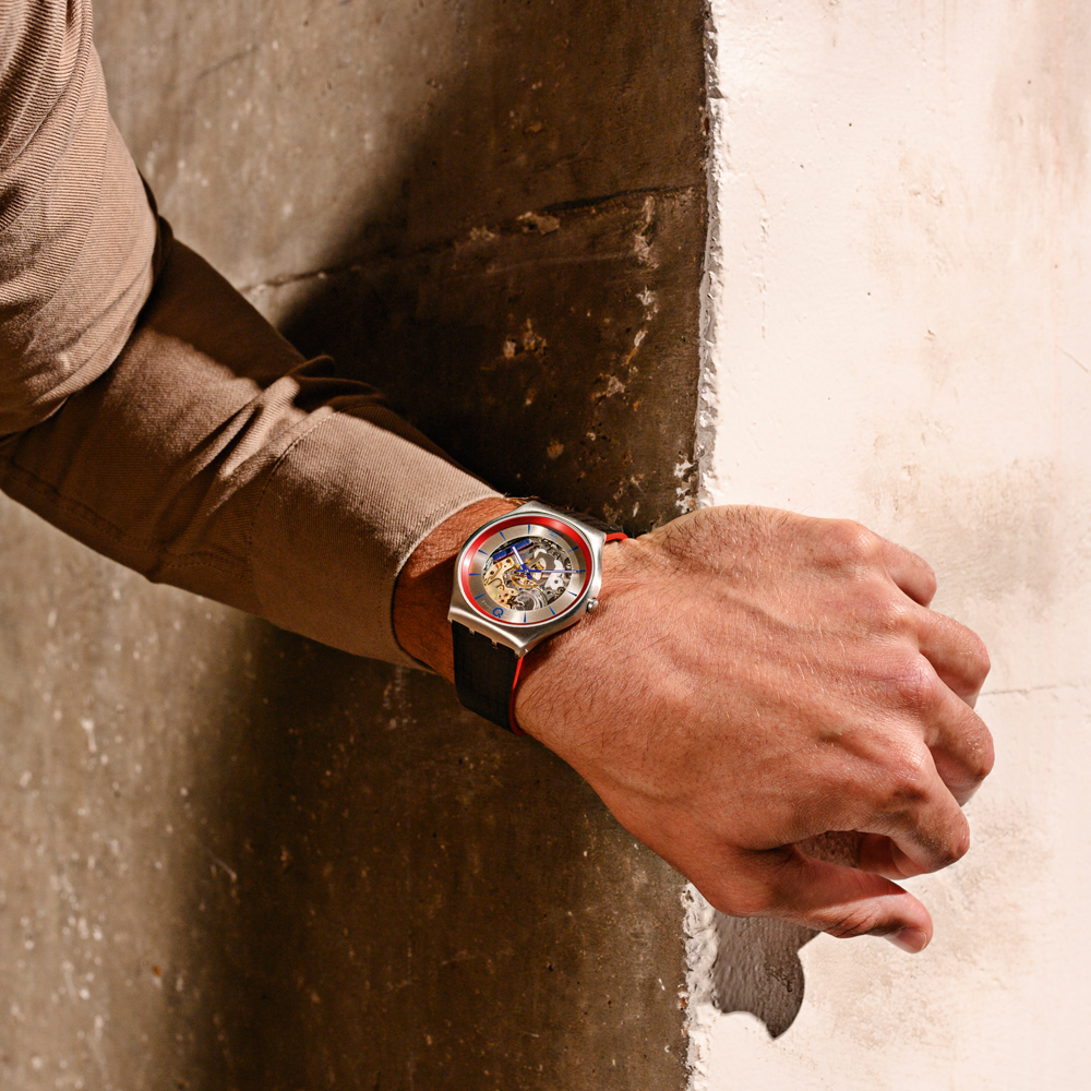 Orologio Q SKIN Irony James Bond Swatch SS07Z102 - Oroshop