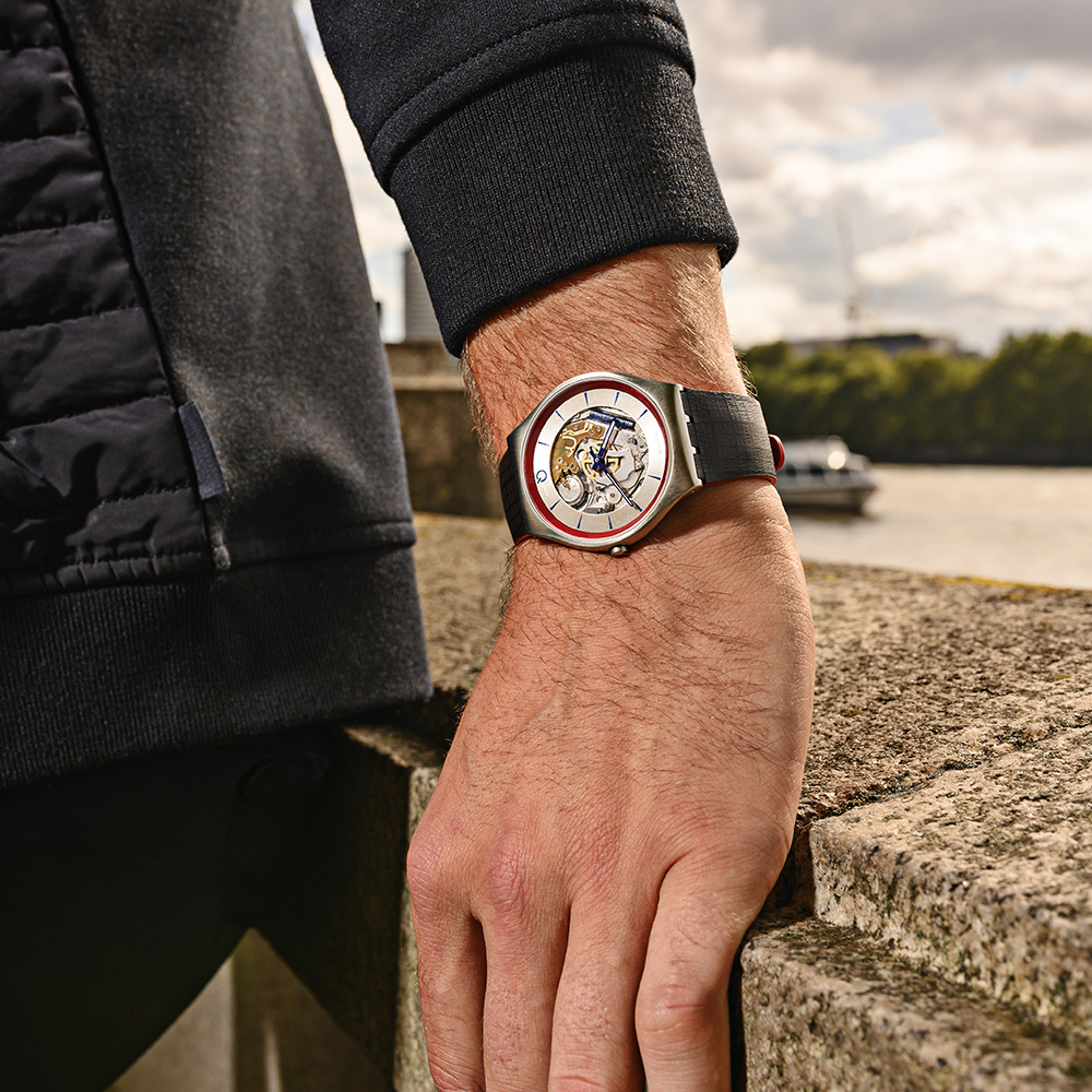 Orologio Q SKIN Irony James Bond Swatch SS07Z102 - Oroshop