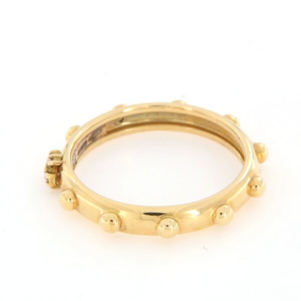 Anello in oro giallo 18 kt Nardelli - immagine 4