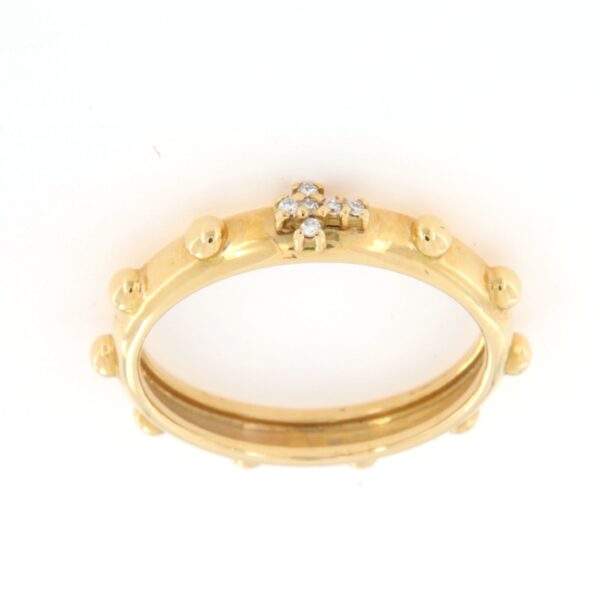 Anello in oro giallo 18 kt Nardelli
