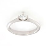 Anello Solitario Diamante Crivelli