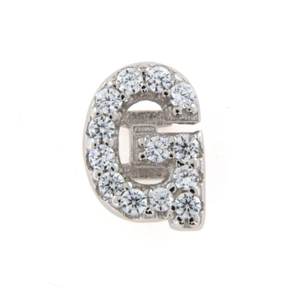 Charms Marcello Pane Componibile Lettera G Argento