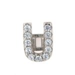 Charms Marcello Pane Componibile Lettera U Argento