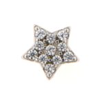 Charms Marcello Pane Componibile Stella Argento
