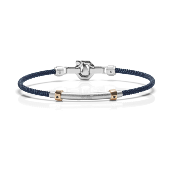 Bracciale Barakà Uomo Diamanti Neri Oro BR283081