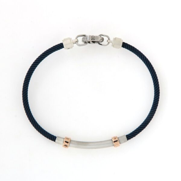 Bracciale Barakà Uomo Diamanti Neri Oro BR283081 - immagine 3