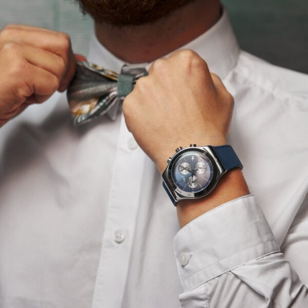Orologio Chrono Swatch Lost In The Sea YVS475 - immagine 3