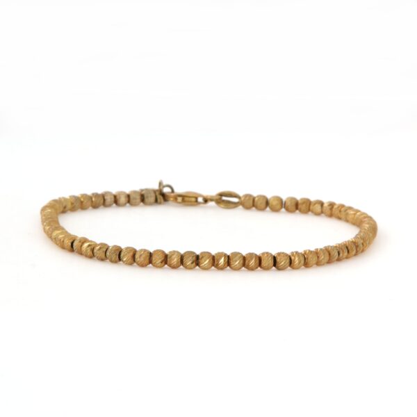 Bracciale Dorato Palline Donna Marcello Pane