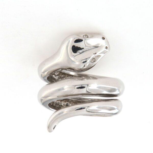 Anello Serpente Argento Oroshop