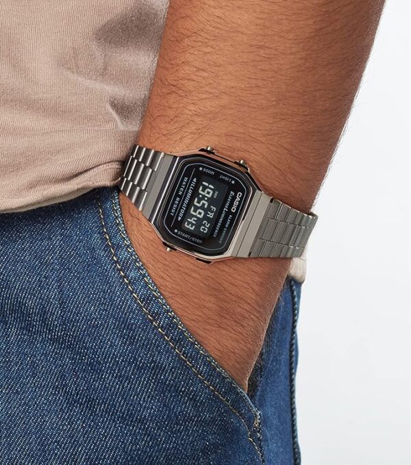 Orologio acciaio digitale Casio Vintage - immagine 6