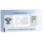 Diamante in Certificato IGI ct 0.72 H IF F3C41018