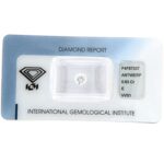 Diamante in Certificato IGI ct 0.63 E VVS1 F4F8733