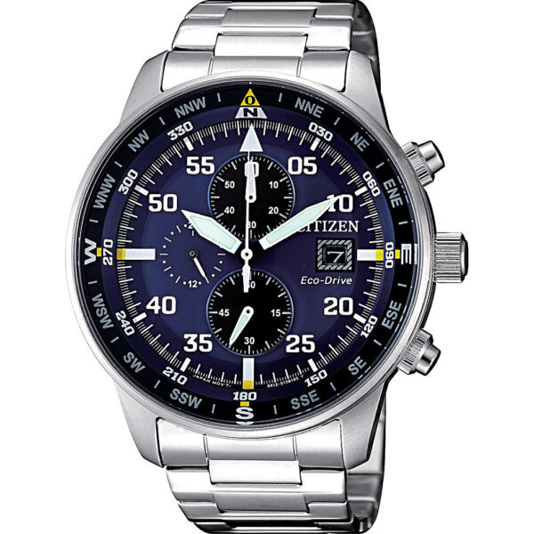 Orologio Citizen EcoDrive Aviator Crono CA0690-88L