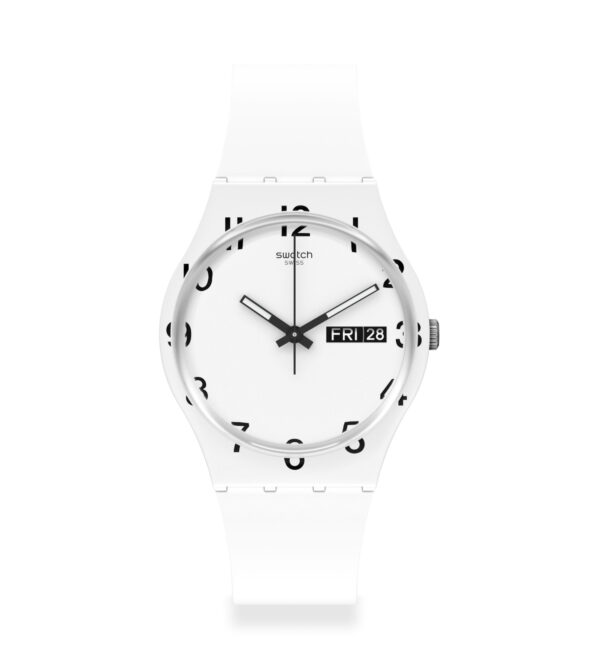 Orologio Swatch Monthly Drops Over White GW716