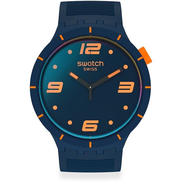 Orologio Swatch Big Bold Futuristic Blue SO27N110