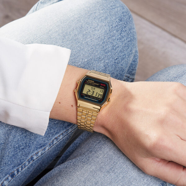 Orologio Casio Vintage Oro Digitale A159WGEA-1EF - immagine 3