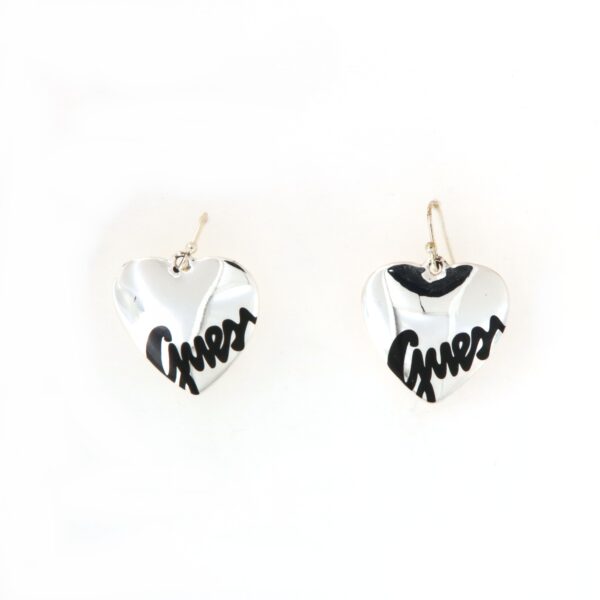 Orecchini Cuore Acciaio Guess