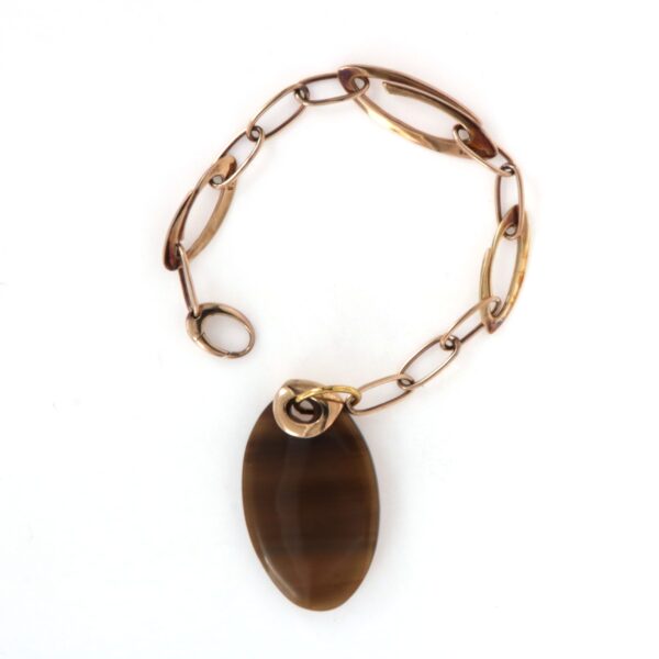 Bracciale Catena Argento Quarzo Campagnolo - immagine 3