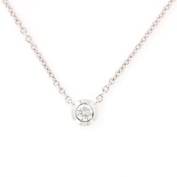 Collier O B 18 kt Punto Luce Diamanti Crivelli