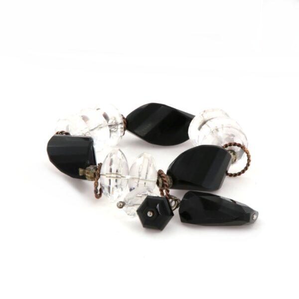Bracciale Cristallo Di Rocca Onice Laura Bellini