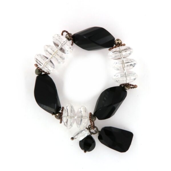 Bracciale Cristallo Di Rocca Onice Laura Bellini - immagine 2