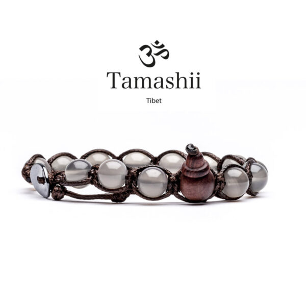 Bracciale Tamashii 1 Giro Agata Ghiaccio BHS900-24